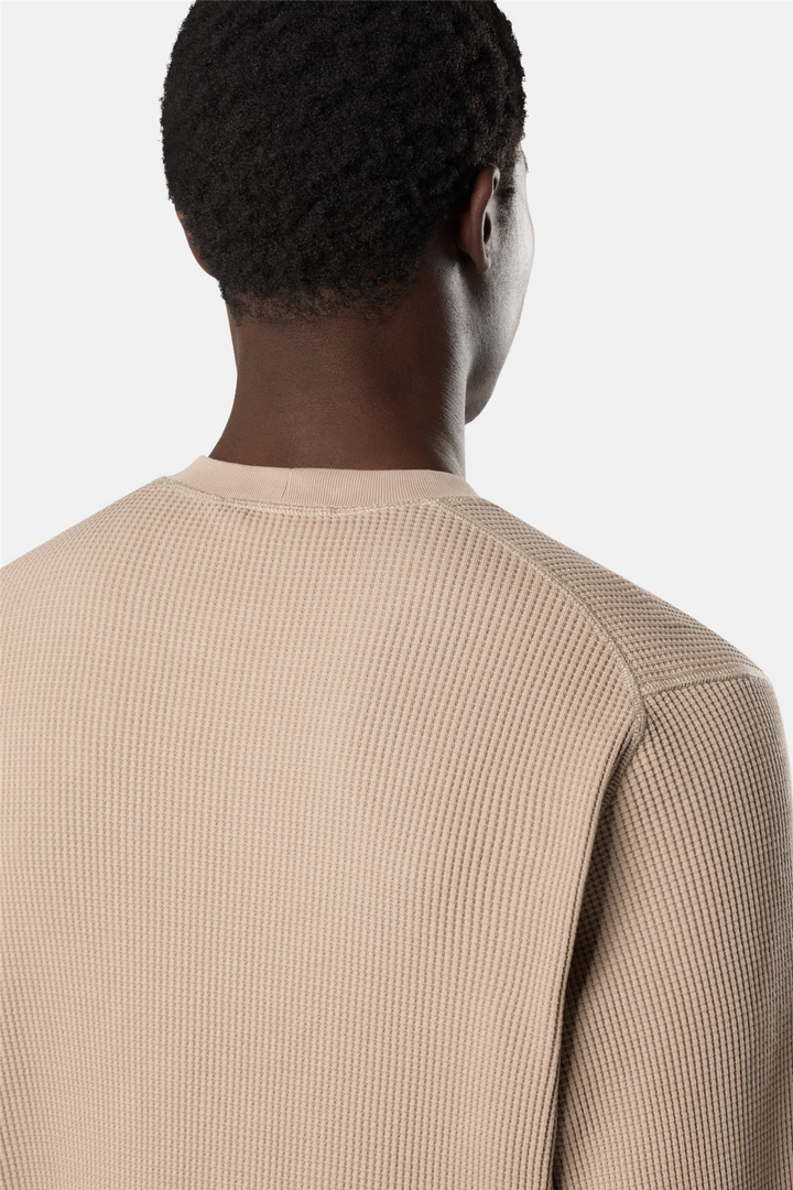 6100056 Regular-fit crewneck sweatshirt Beige