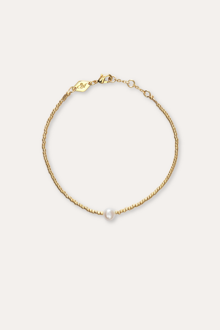 Pearly bracelet - Gold
