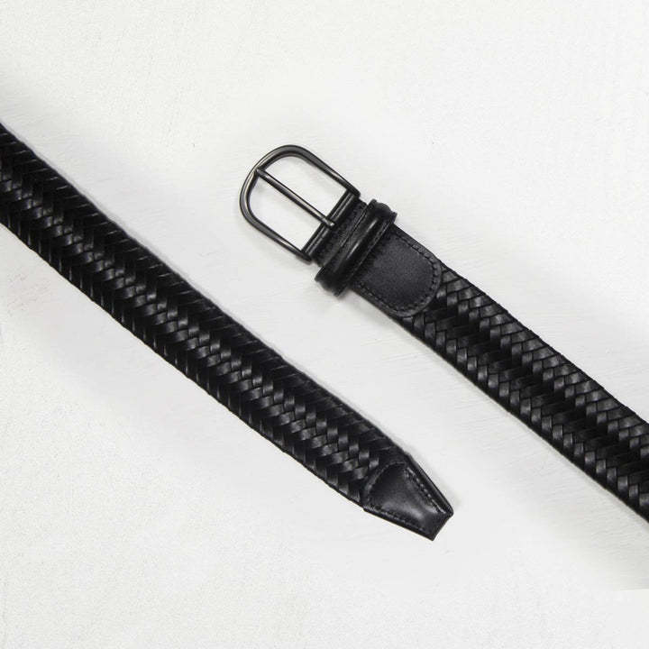 Leather Belt Taric Black