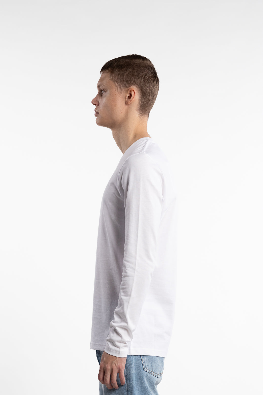 Long Sleeve Regular White