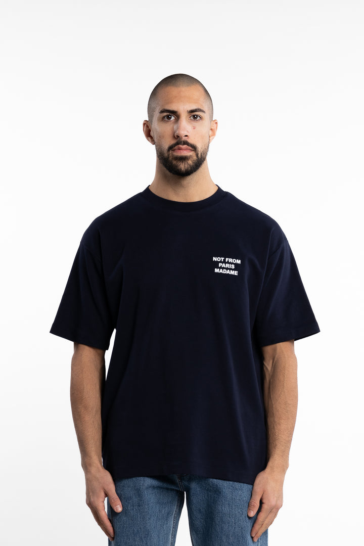 Le T-Shirt Slogan Navy