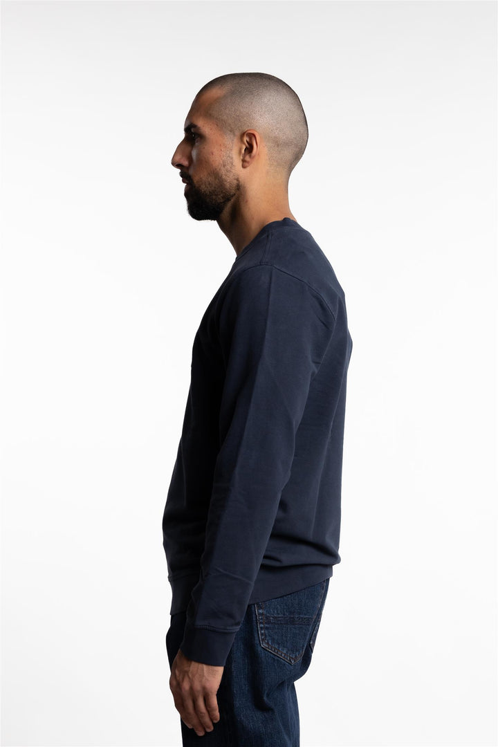 Knitted Sweatshirt Navy