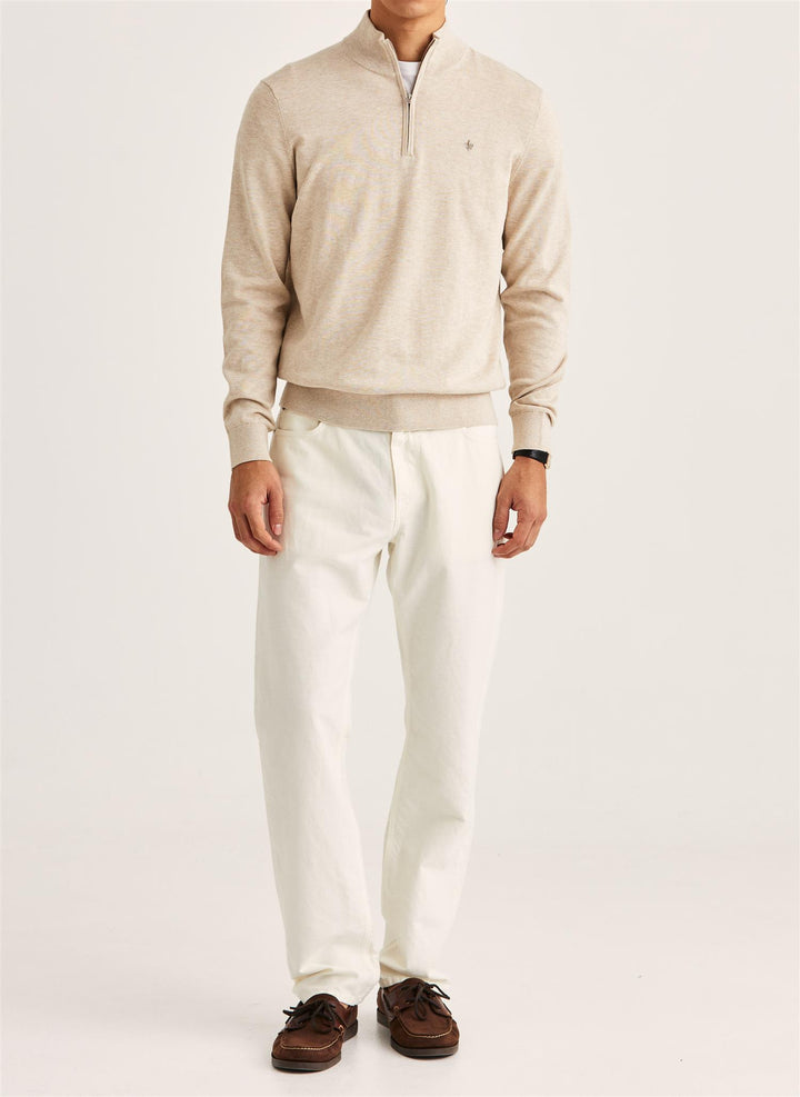 Riley Half Zip Khaki