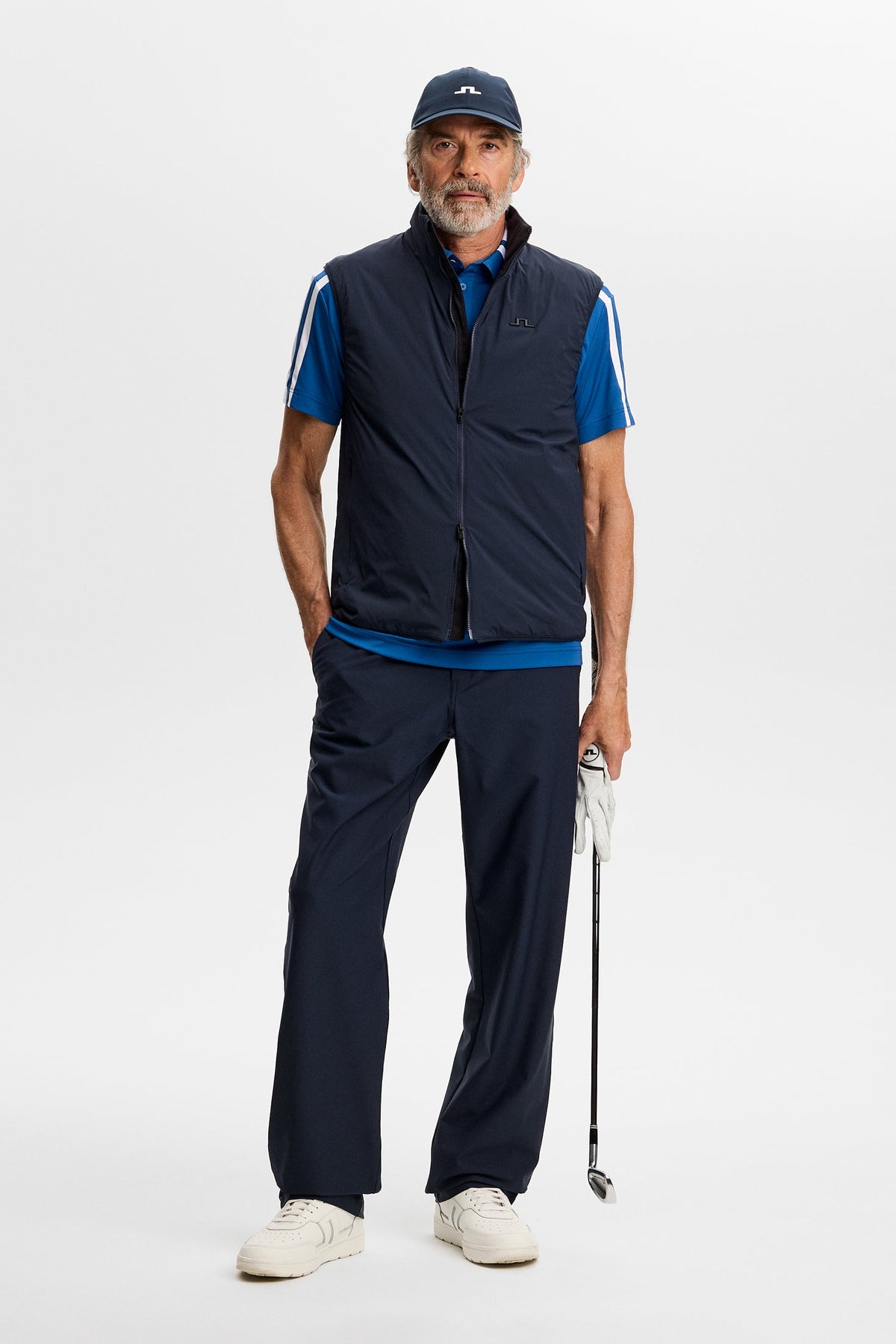 Clinton Padded Vest JL Navy