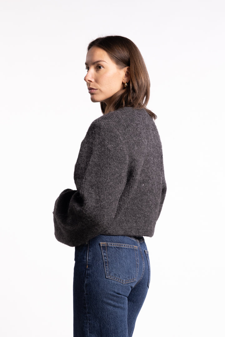 Cessole Cardigan- Dark Grey