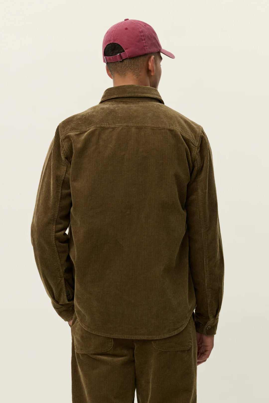 Kody Corduroy Overshirt Military Olive