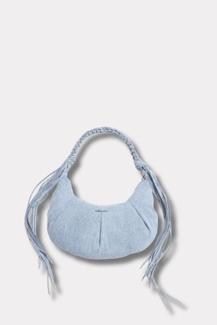 Cocoon Denim Small Bag- Lt Blue mix