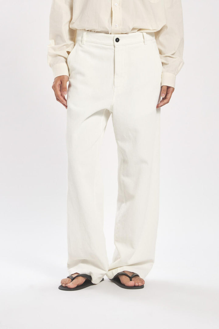 Trousers Franchina Furian- Bianco