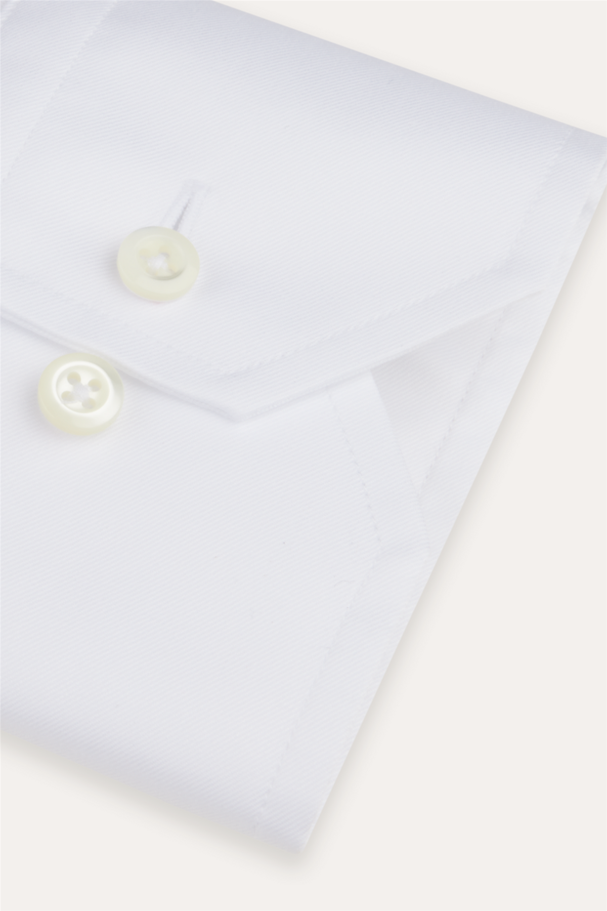Regular Twill Shirt White