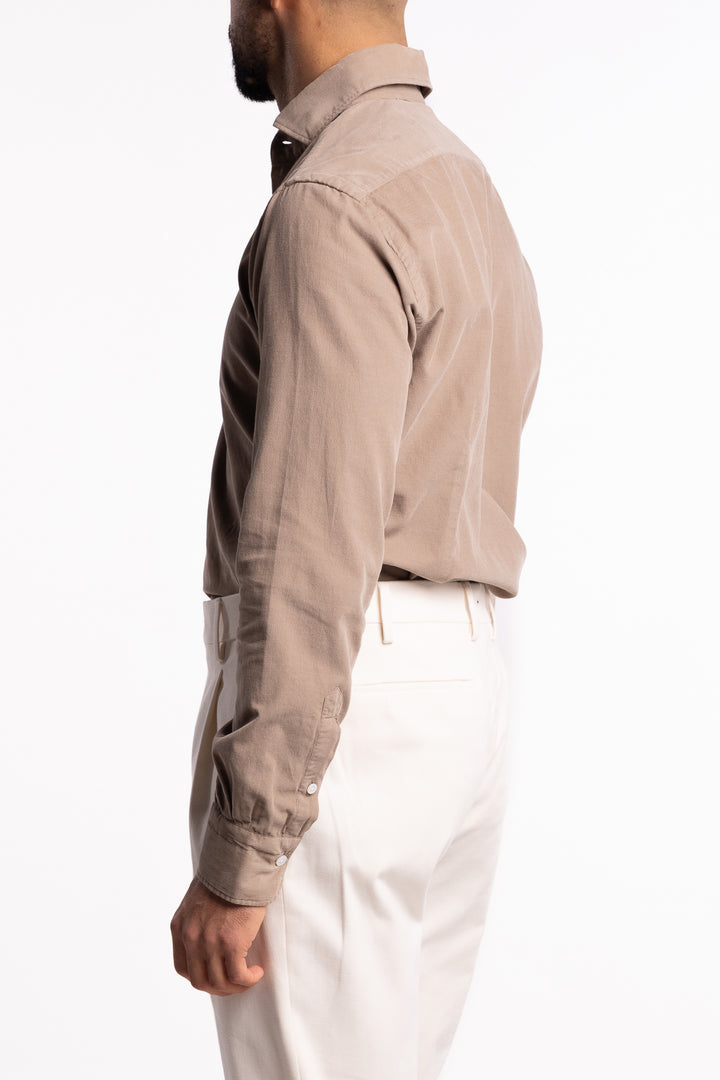 Dandylife Corduroy Shirt Beige