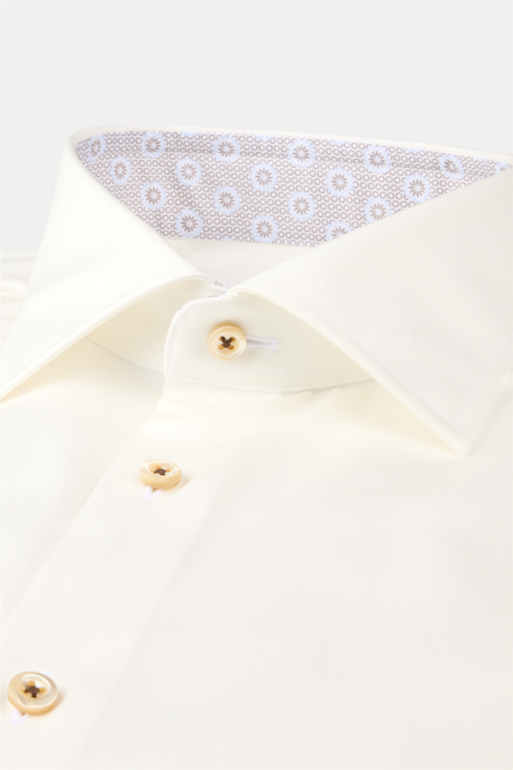 Regular Twill Shirt Contrast Champagne