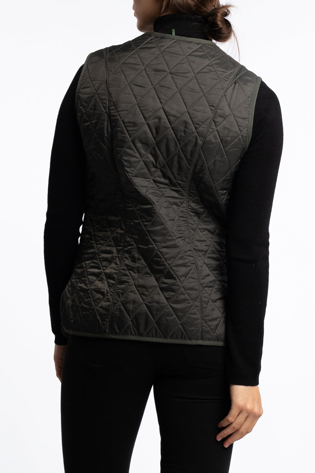 Betty Fleece Vest- Olive