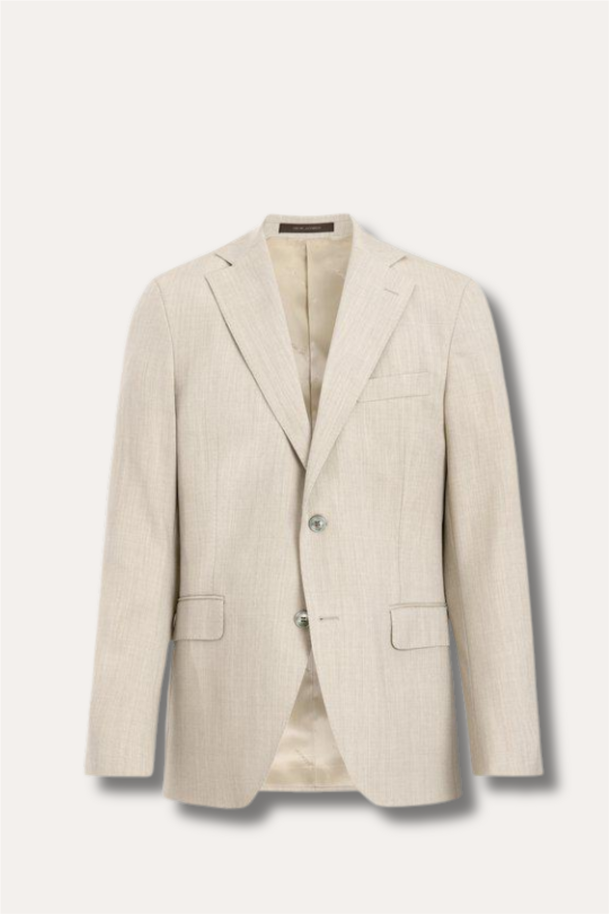 Fogerty Regular Fit Wool Blazer Box Beige