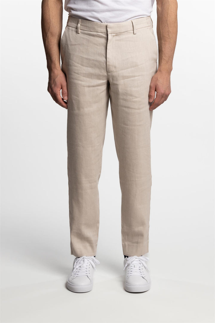 Theo Linen Trouser Sand