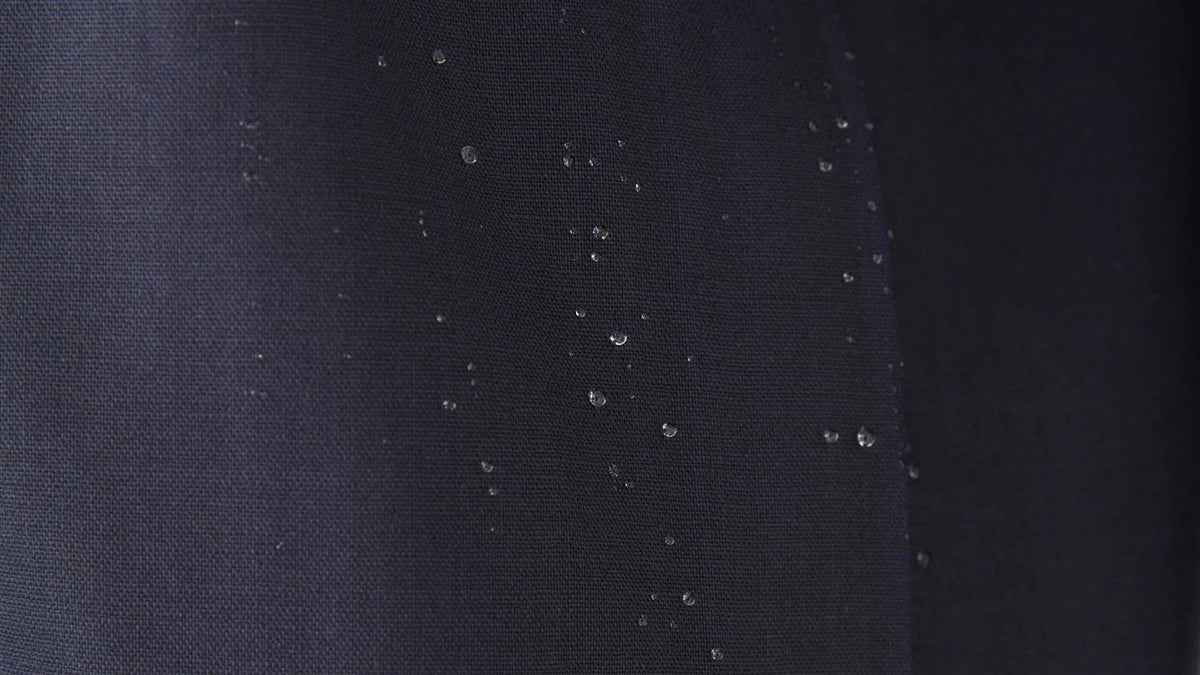 Sky Fall Coat Savile Navy Wool