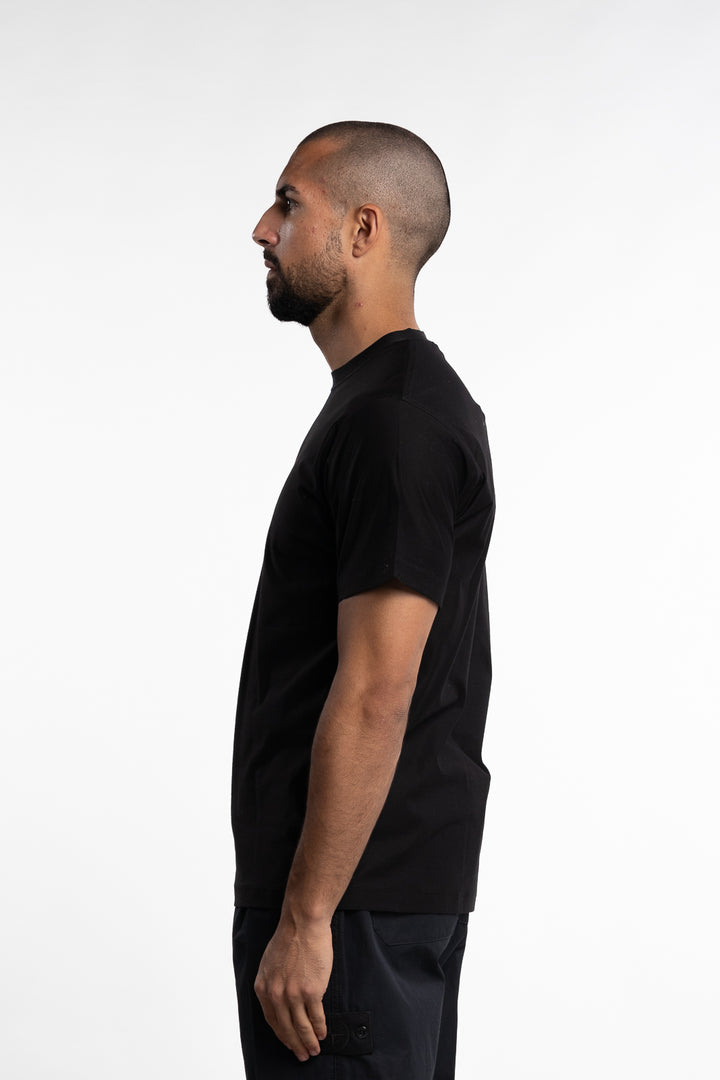 Ghost Cotton Crew Neck T-Shirt Ghost Black