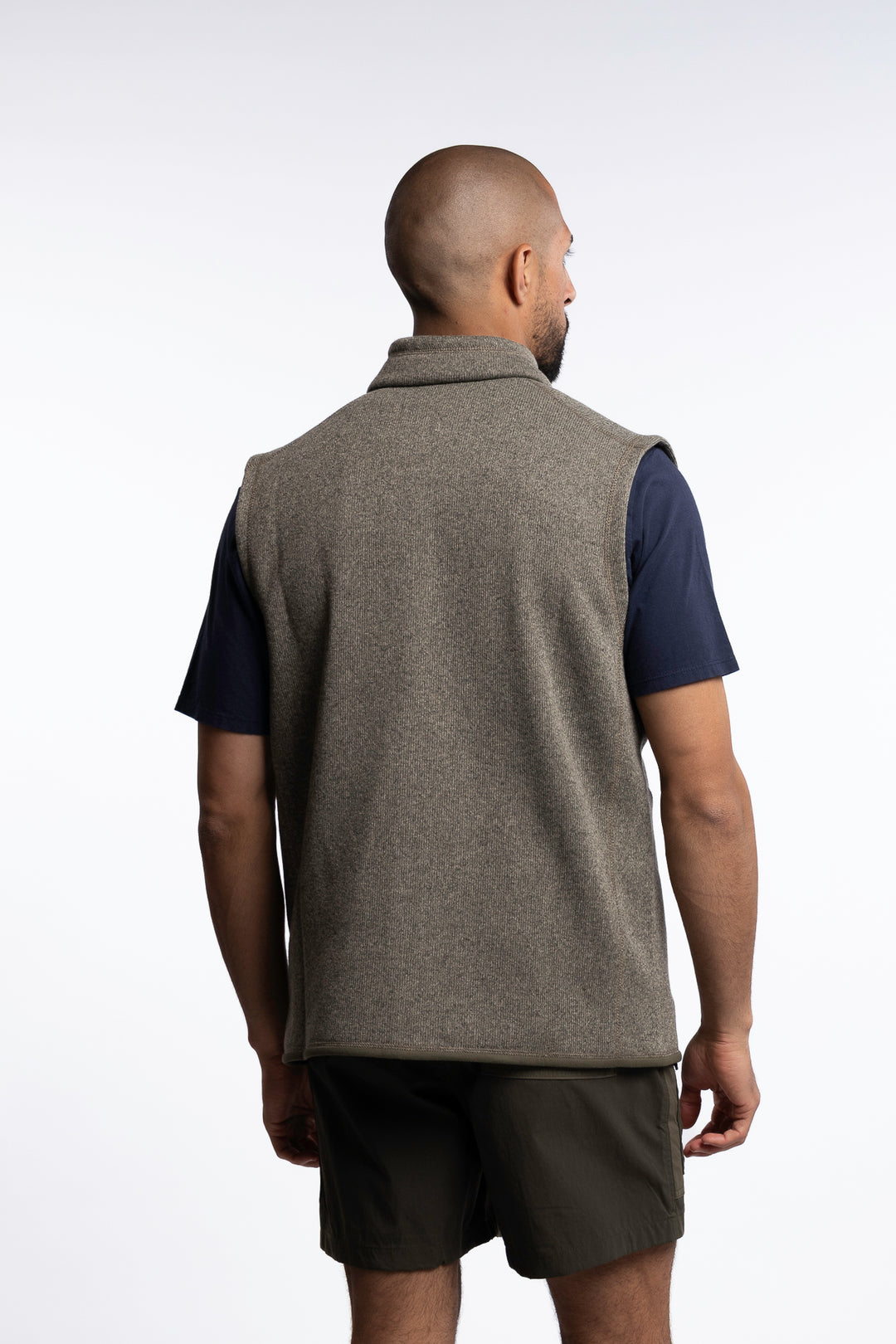 M Better Sweater Vest River Rock Green