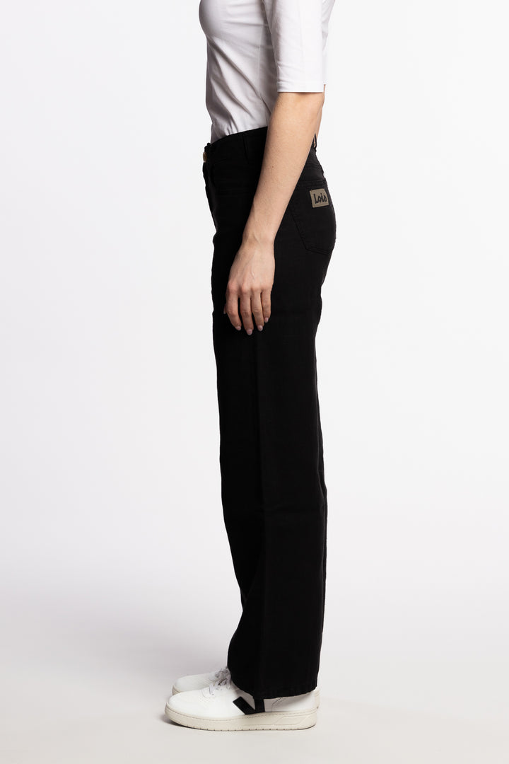 Culotte Linen- Black