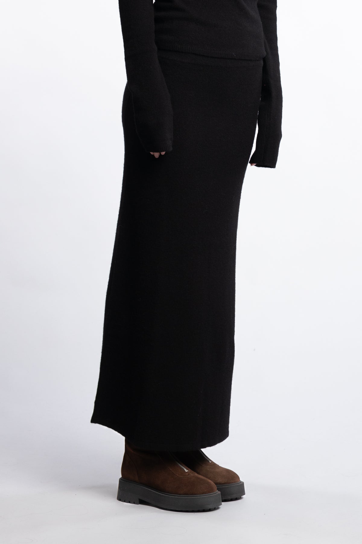 Jana Knit Skirt - Black