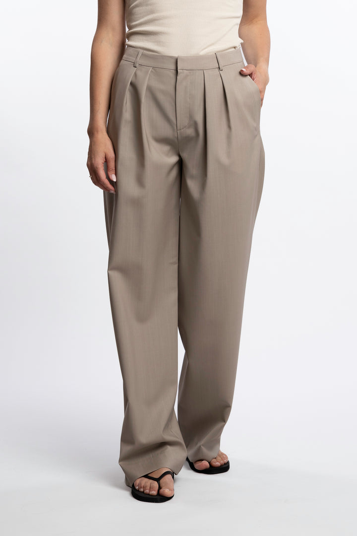 Monaco Pant- Pebble
