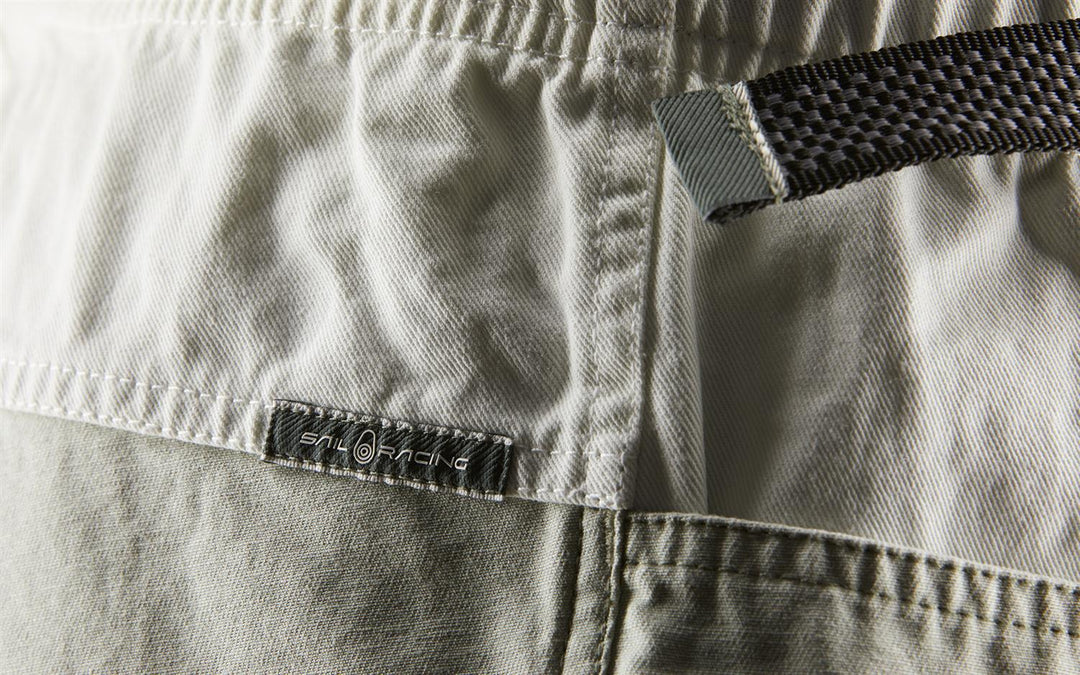 Breeze Blocked Shorts Off White