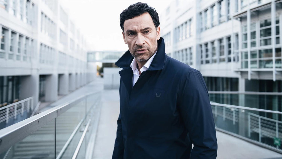 Sky Fall Coat Navy