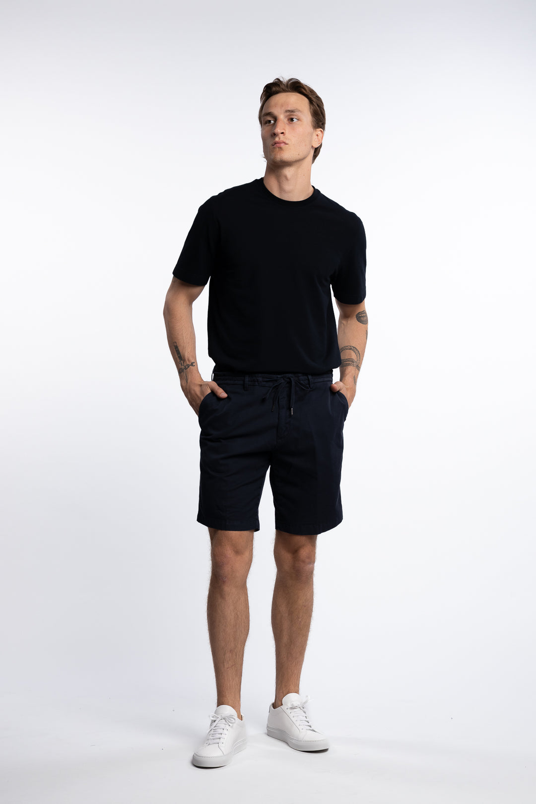Capri Shorts Navy