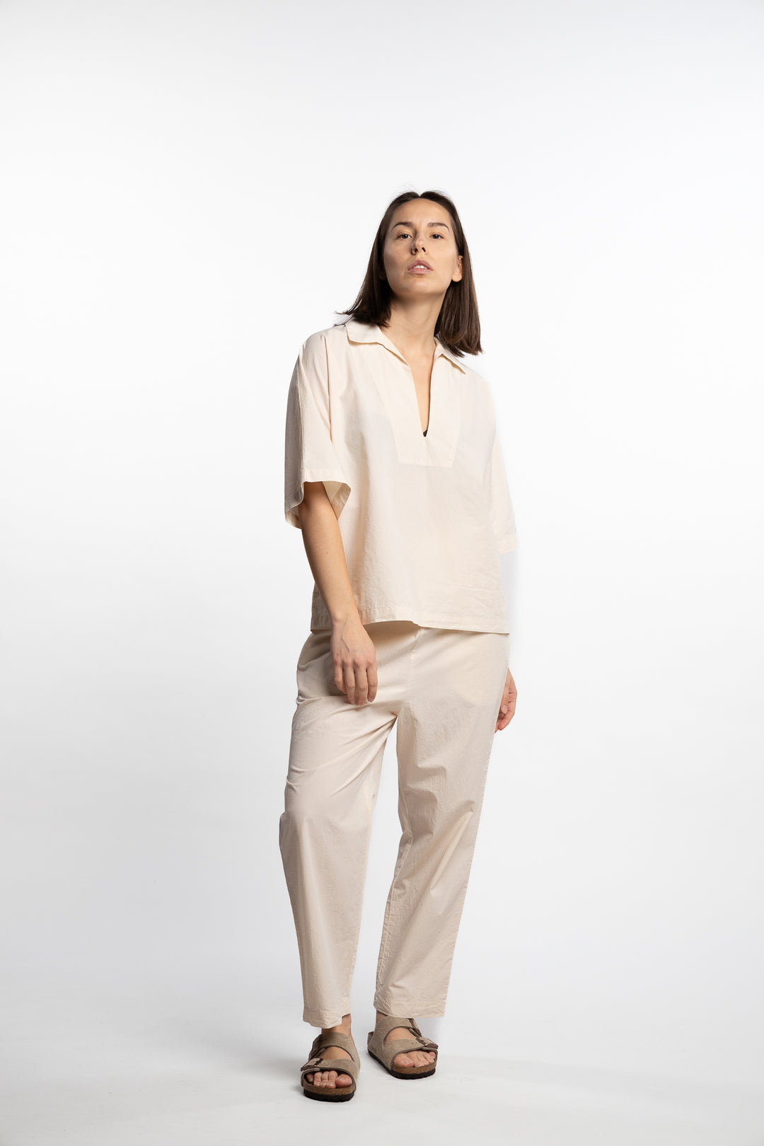 Trousers Joie 25- Ecru