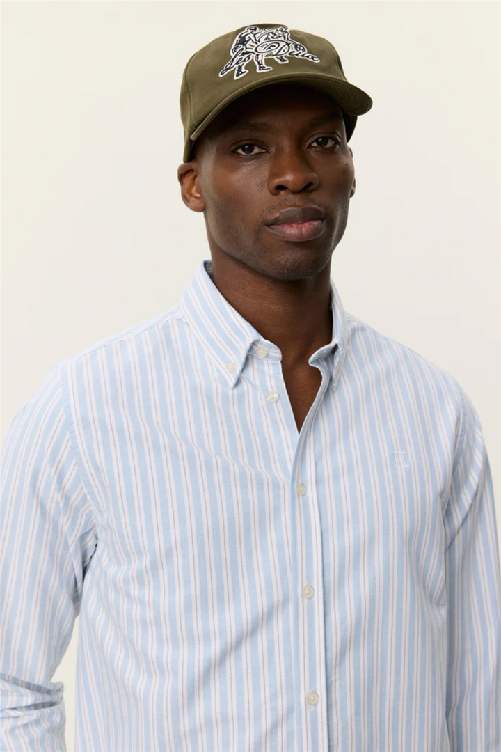 Konrad Striped Oxford Shirt Allure