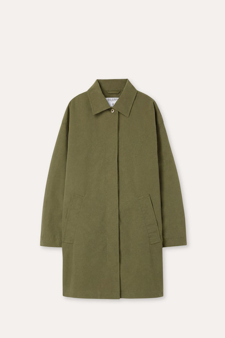 Cassie Car Coat - Laurel Green