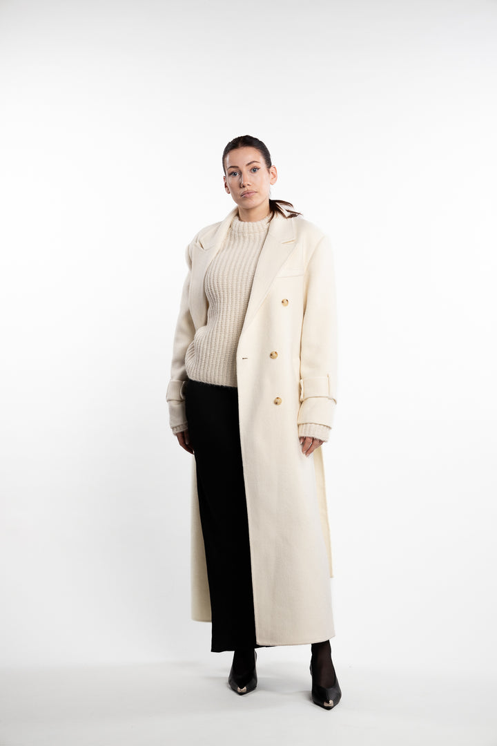 Saville Coat- Cream