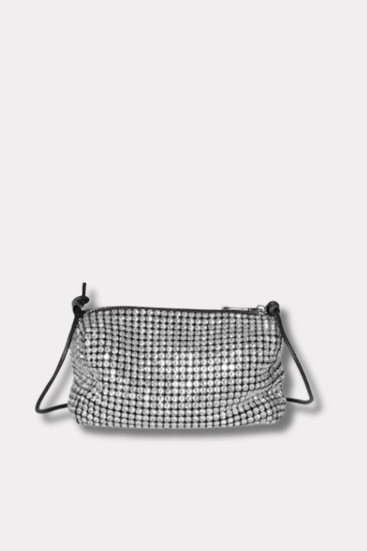 Eclipse Diamond Bag- Silver