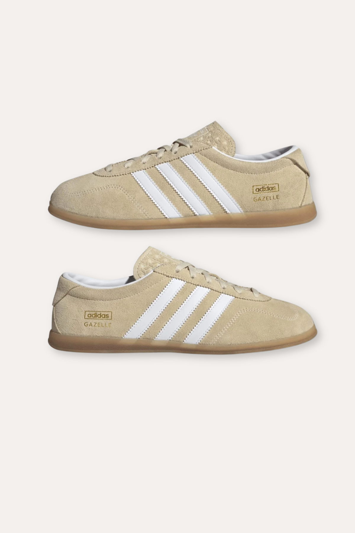 Women's Gazelle Lo Pro JR8889- Sand Strata/Cloud White/Gum