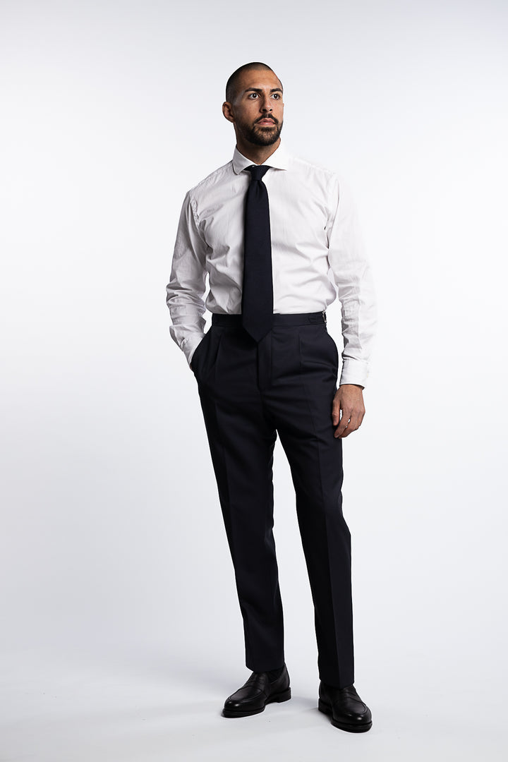 Delon Side Adjuster EVO Microstructure Trousers Dark Navy