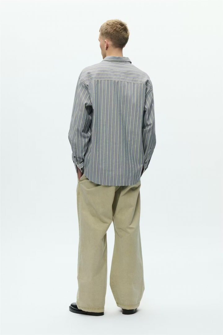 Carter Shirt Vintage Blue Stripe