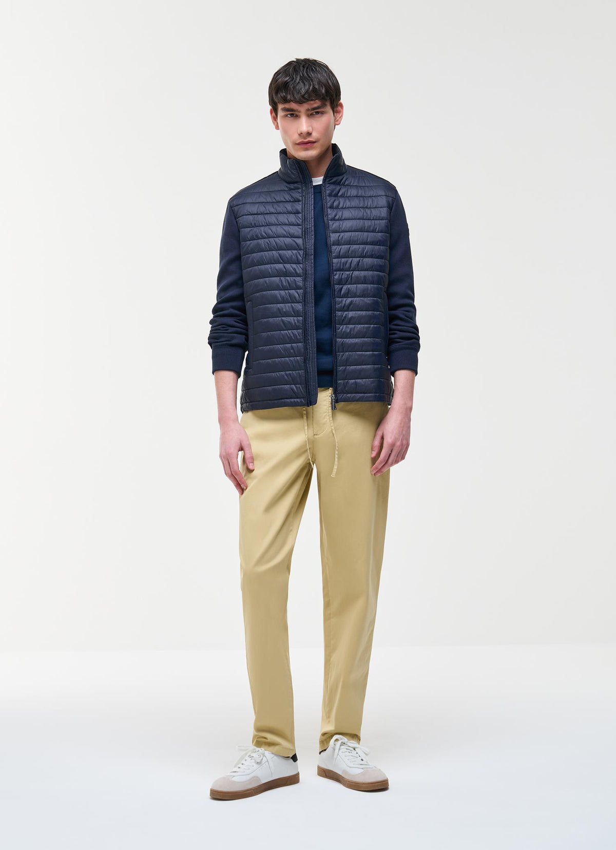 Hybrid Padded Jacket Navy Blue