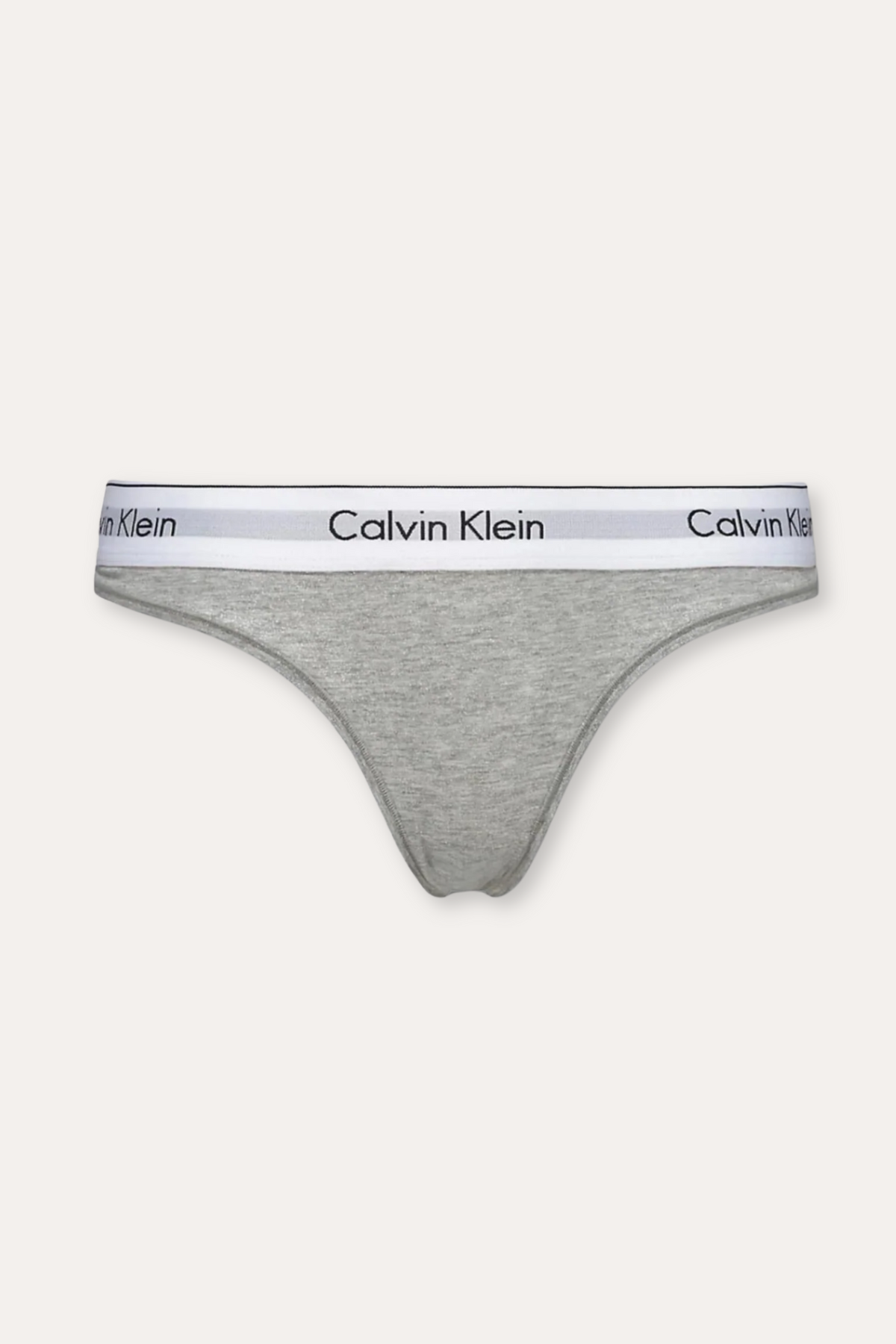 Thong Icon Cotton Modal- Grey Heather