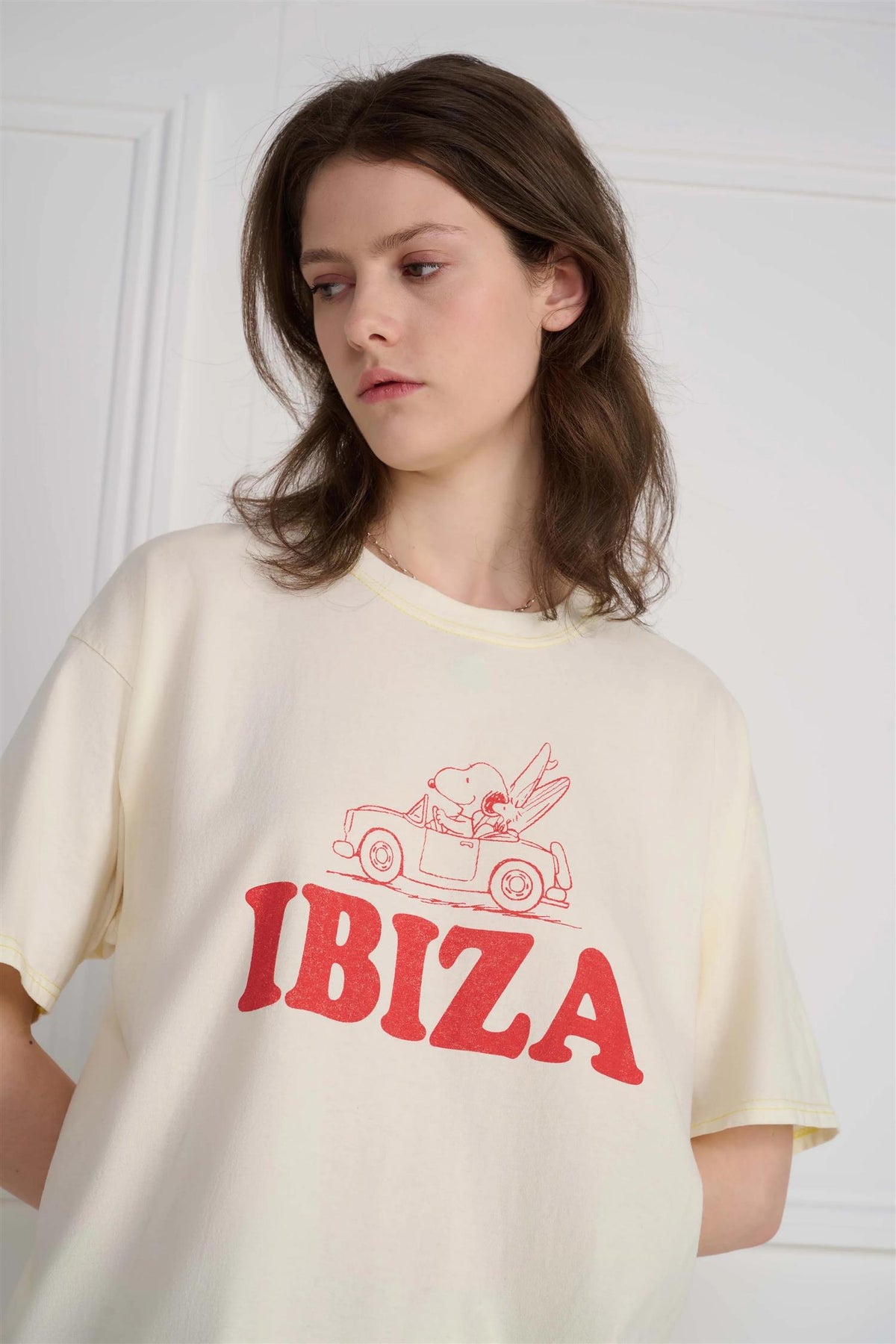 Ibiza T-Shirt Light Dyed Yellow