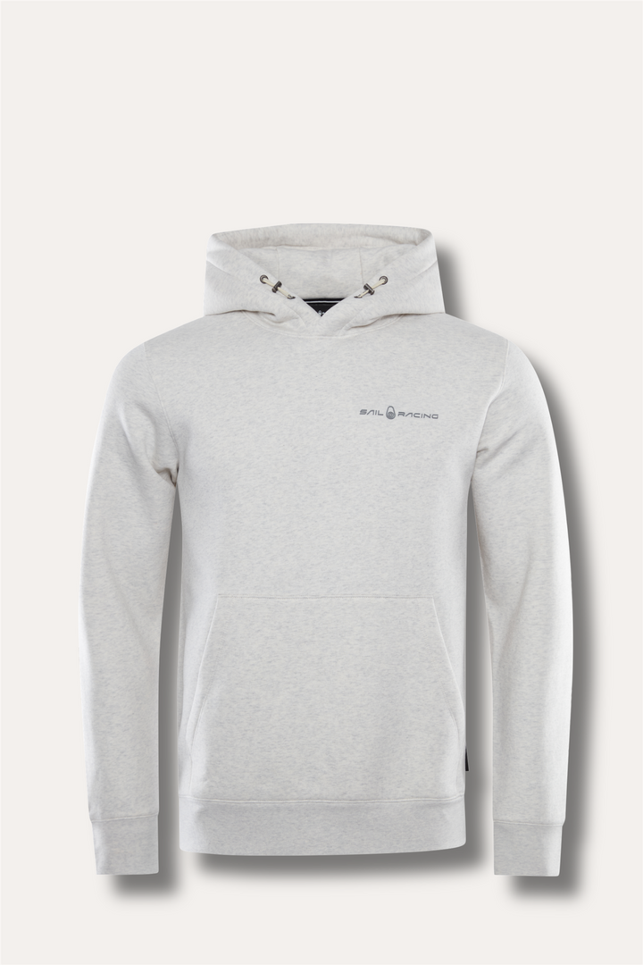 Bowman Logo Hood Light Grey Melange