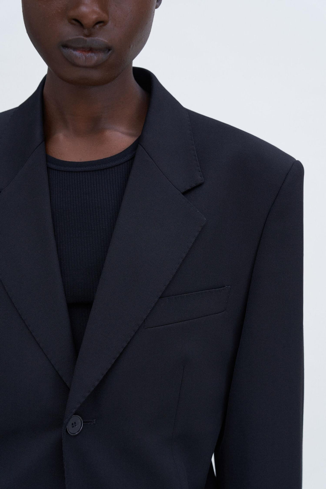 Hourglass Blazer- Black