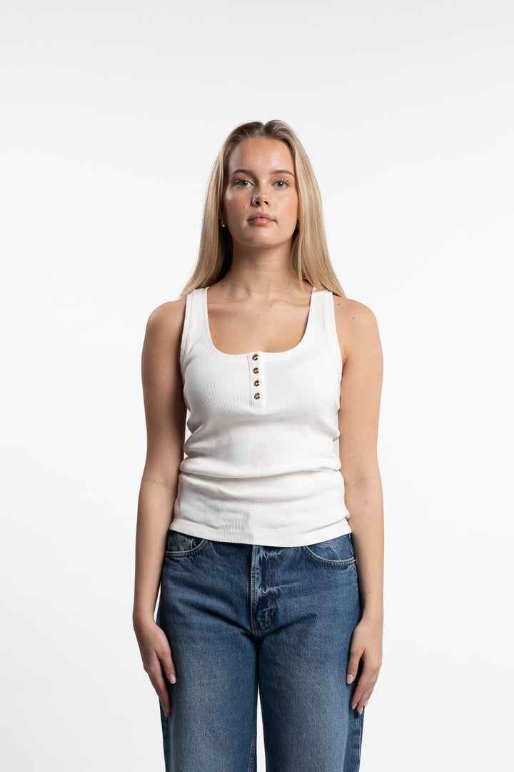 Alessia Tank- Ivory