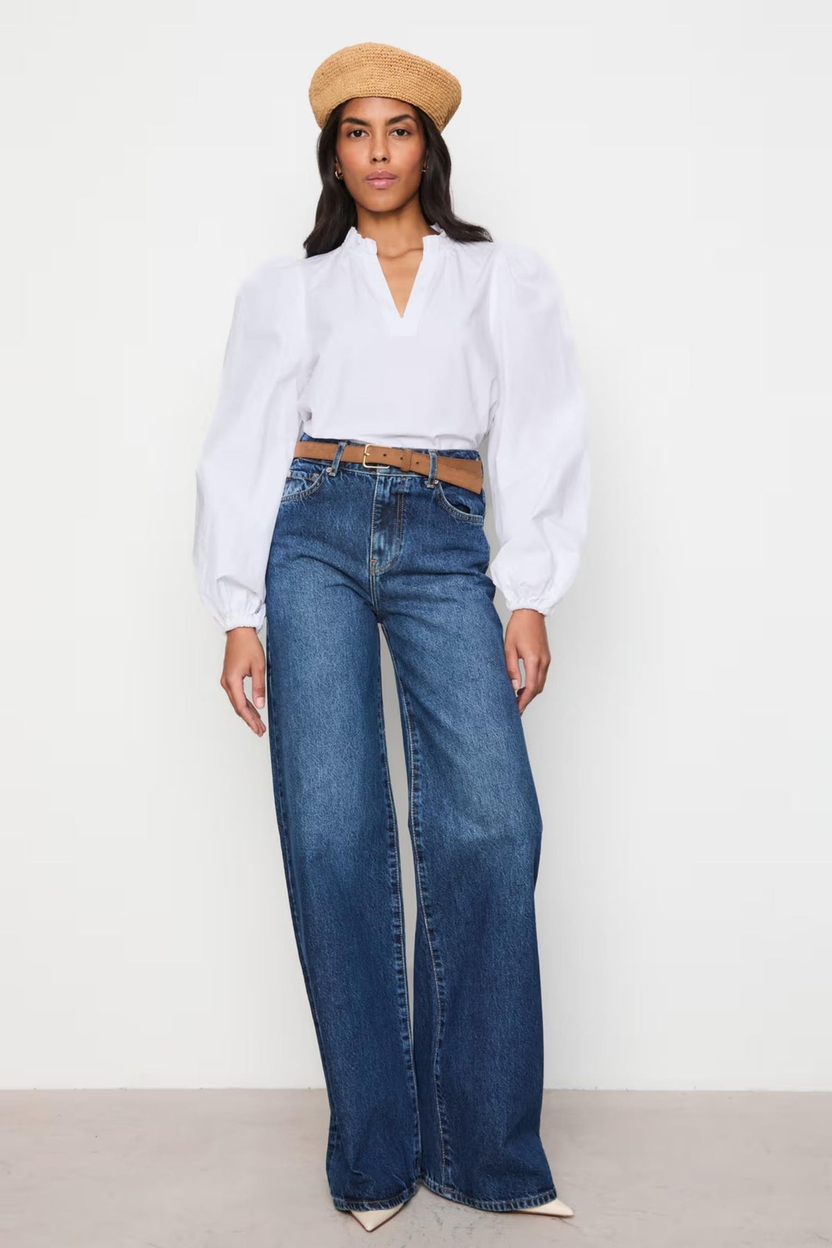Infinity Blouse- White