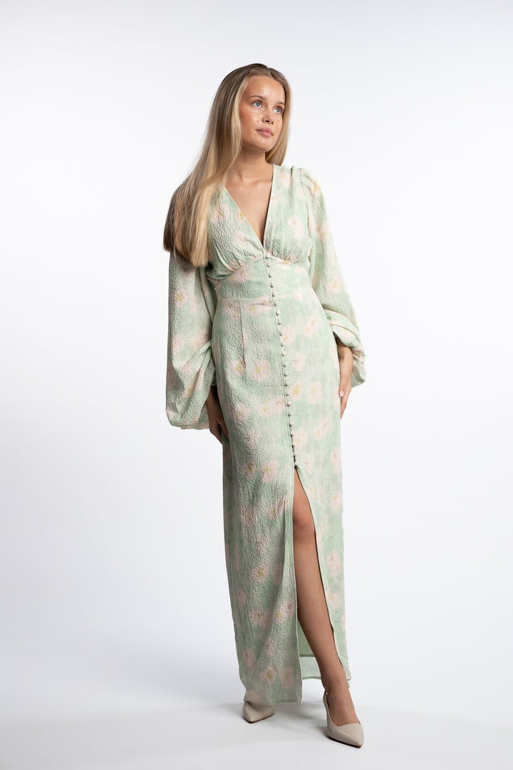 Positano Dress- Pastel Green