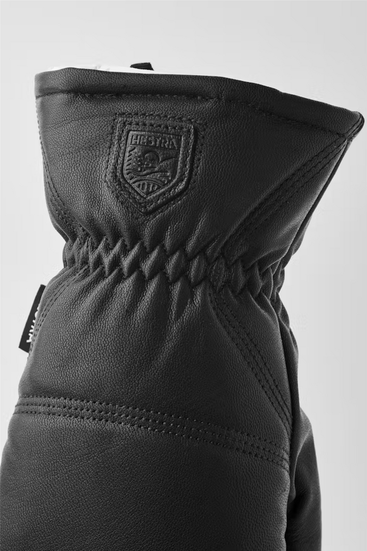 Leather Box Mitt Black