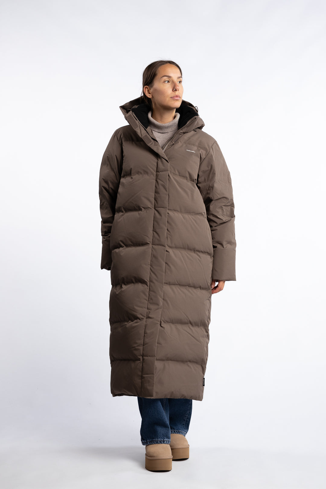 Glittertind Down Jacket- Taupe