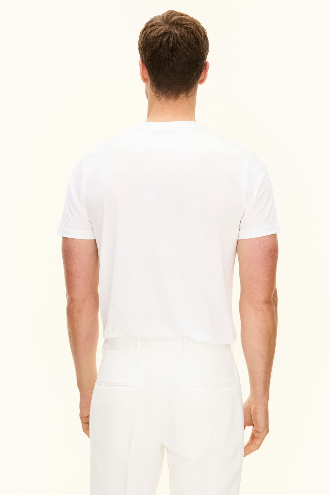 Kim Tencel/Cotton Regular Fit T-shirt White