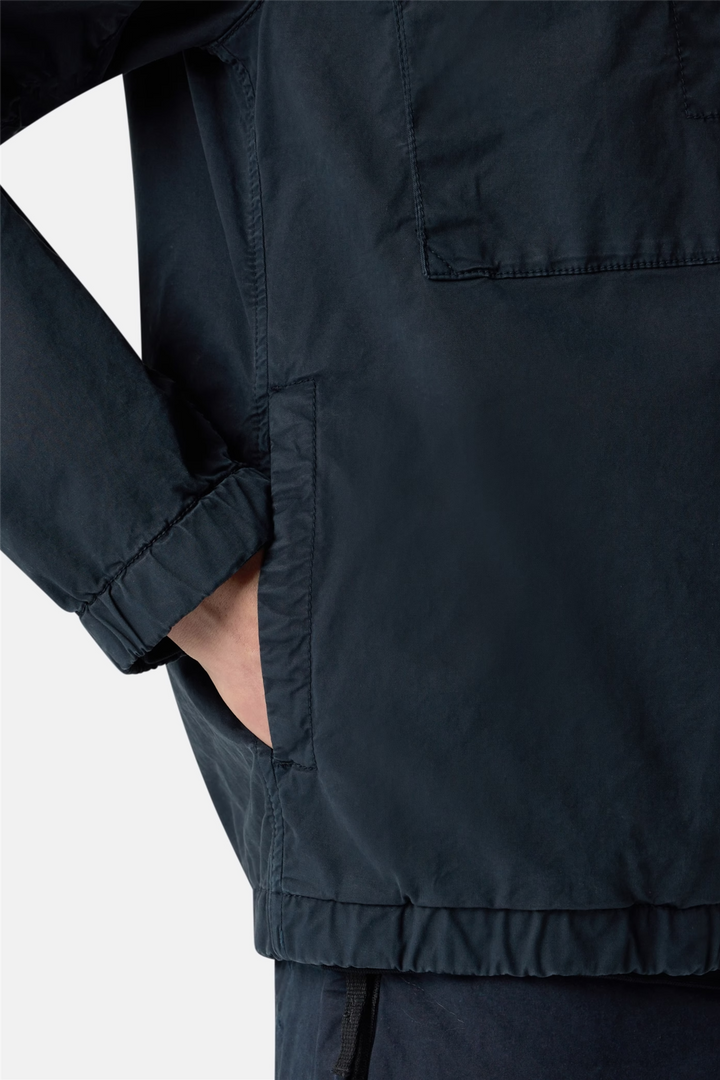 4100077 Hooded jacket with anti-drop Navy