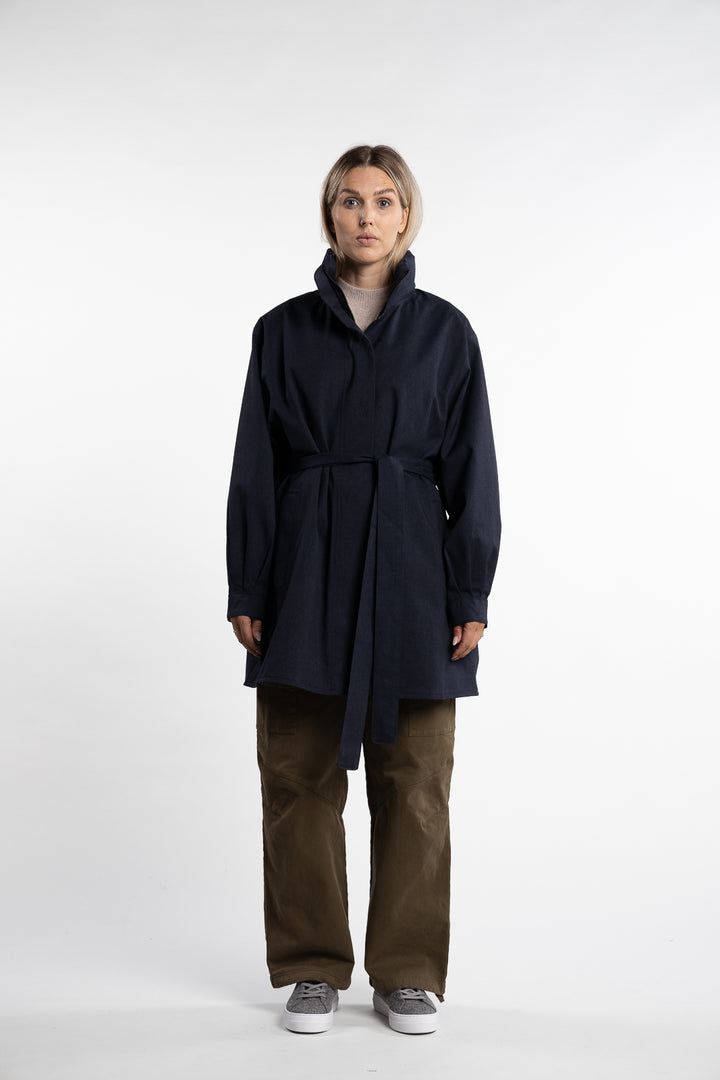 Rossby Coat- Dark navy