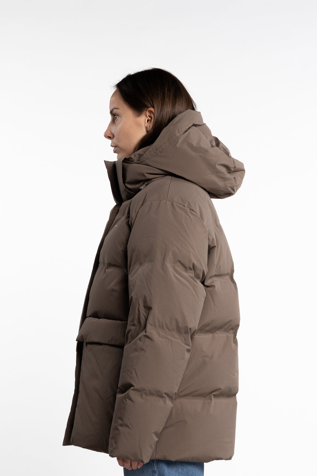 Besseggen Down Jacket- Taupe