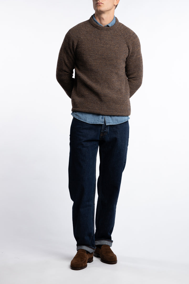 Horseford Crew Neck Sandstone